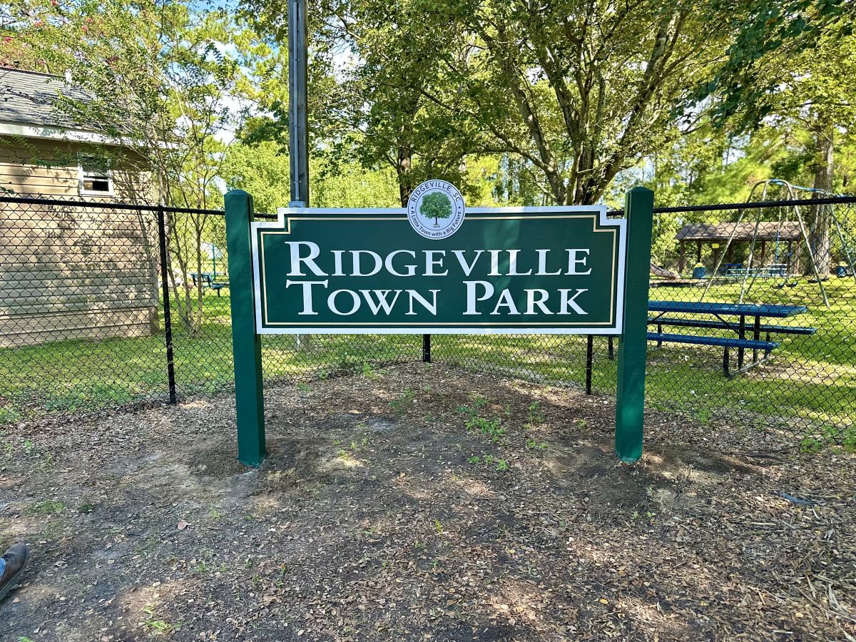 Town Park Sign